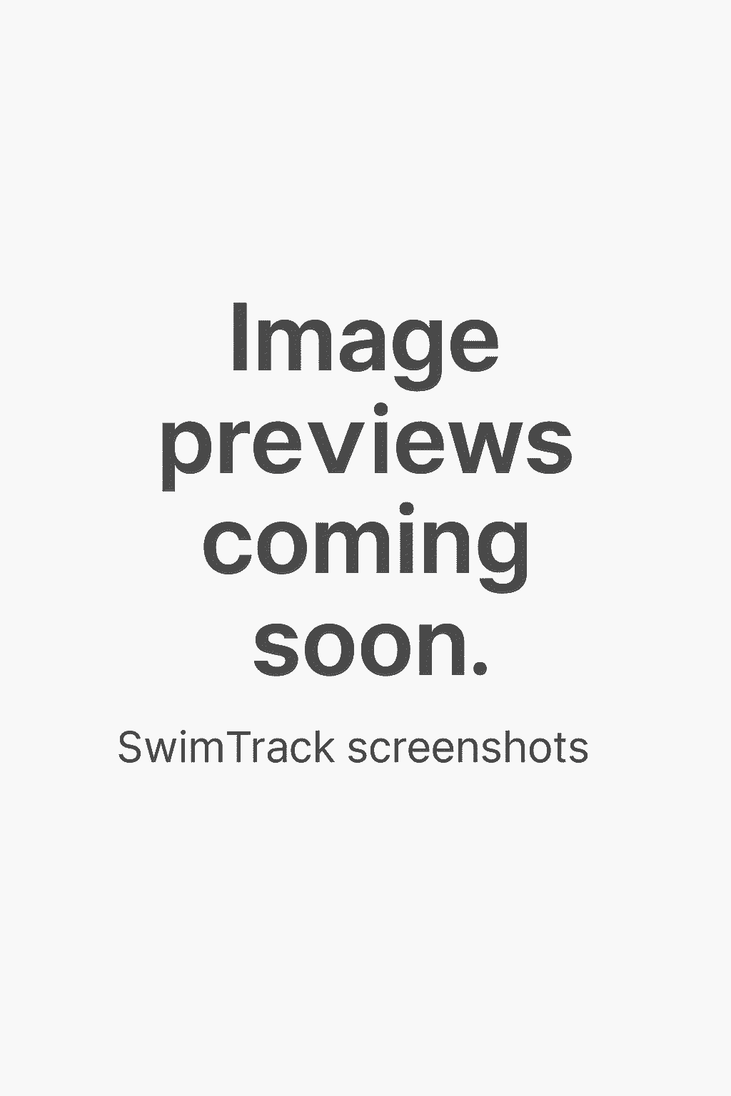 Finals entry — times & placings